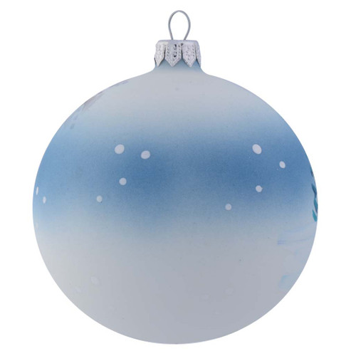 Blue Snowman - 100mm