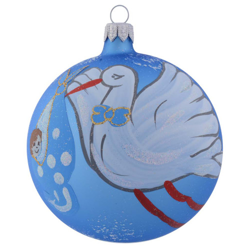 Baby Blue Stork - 100mm