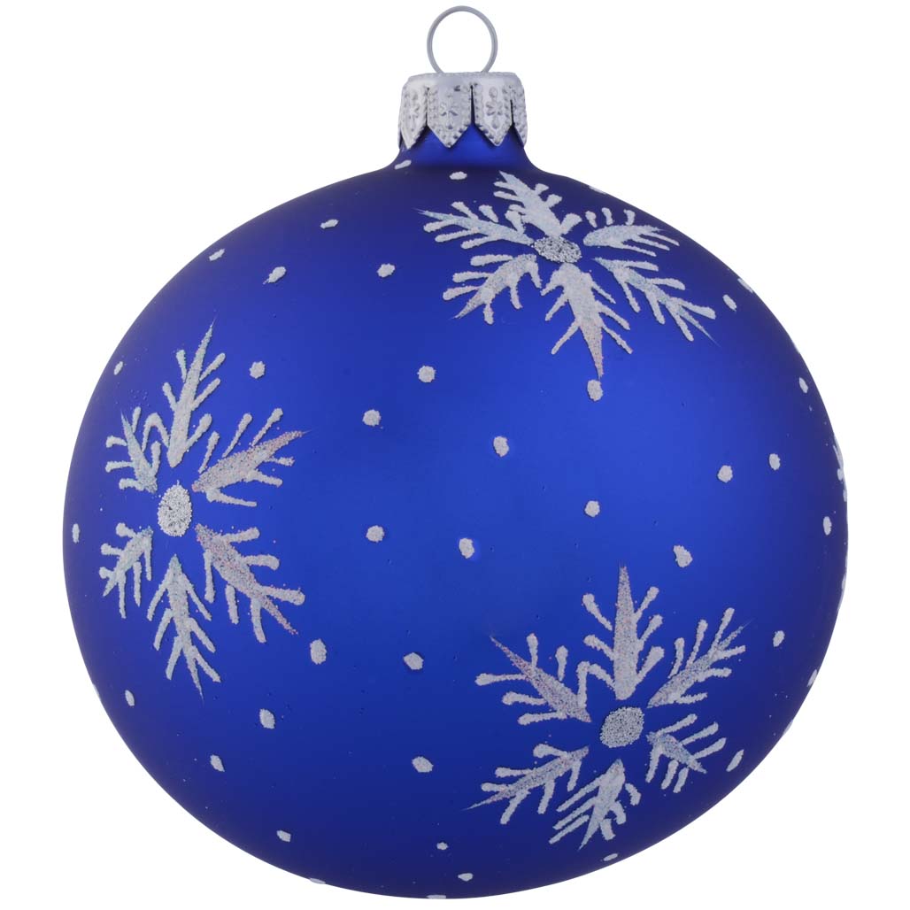 Blue Snowflake - 100mm