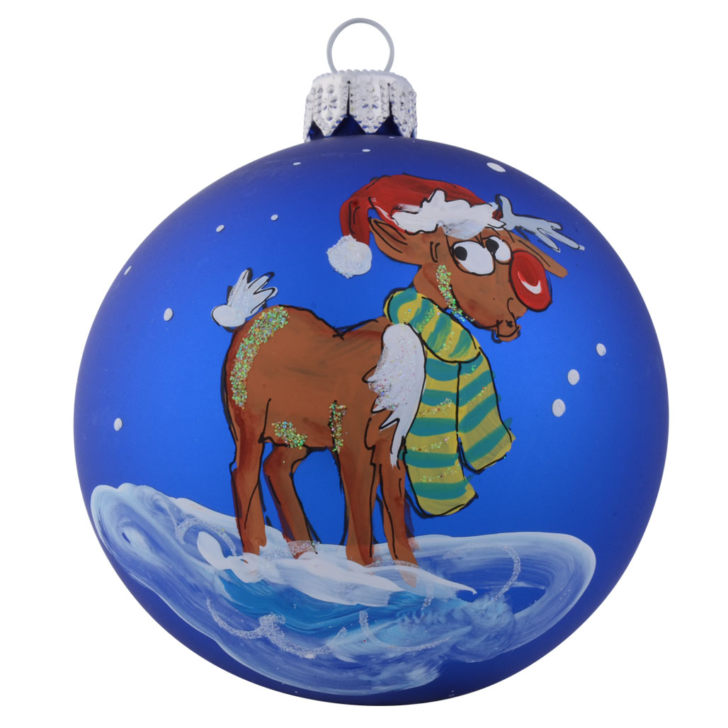 Blue Reindeer - 80mm