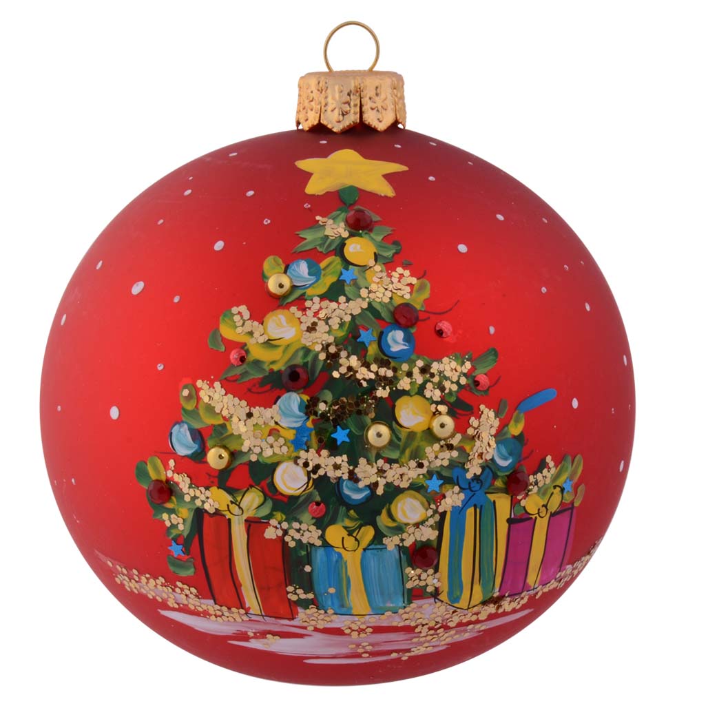 Red Christmas Tree - 100mm