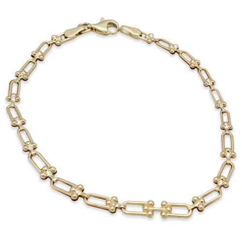 10kt Hardwear Graduated Link Bracelet - 7.5"