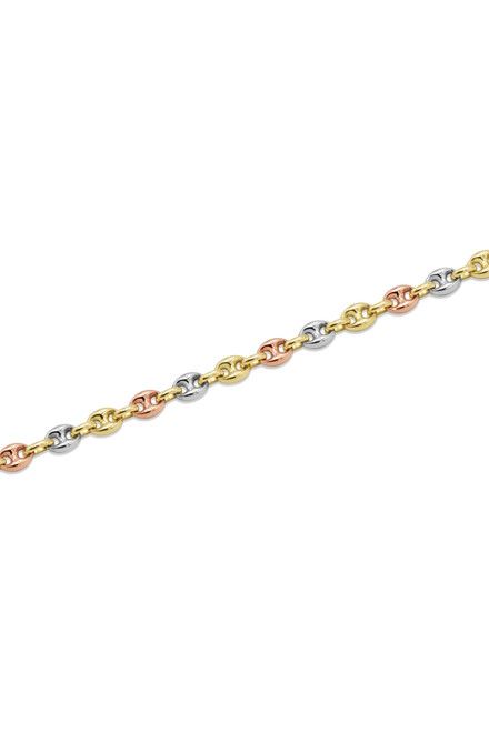14kt Yellow Gold 4mm Semi-Solid G Puff Chain - 18"