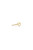 14kt Yellow Gold Open Heart Ring - Size 8