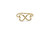 14K Infinity Heat Ring - Size 7