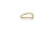 14K V-TIP BEAD RING - SIZE 6