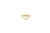 14K BUTTERFLY OUTLINE HIGH POLISH RING - SIZE 6