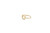 14K BUTTERFLY OUTLINE HIGH POLISH RING - SIZE 6