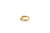 14K CURVED RING - SIZE 8