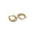14K YG DC LATCH BACK HOOPS