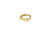 14K YG 19MM x 4MM BAR RING - SIZE 11
