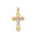 14K TRI-COLOR FILIGREE CRUCIFIX