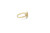 14k TWO-TONE DC BUTTERFLY RING - SIZE 7