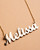 14kt Personalized Nameplate with 18" Necklace - Style B 