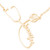 Yellow Gold Stethoscope Name Plate with 18" Box Chain- NMP-S