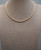 14kt Tri-Color Faceted Diamond Cut Bead Chain - 16" - Italian Made