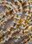 14kt Tri-Color Faceted Diamond Cut Bead Chain - 16" - Italian Made