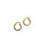 14kt 4mm Chunky Hoops  - 21mm