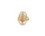 14kt Oval Round CZ Virgin Mary Ring 