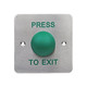 CDVI Push to Exit Button Green Dome Surface
