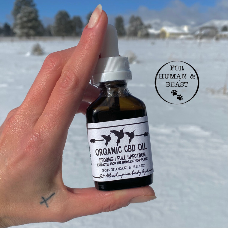 Organic full spectrum CBD Oil