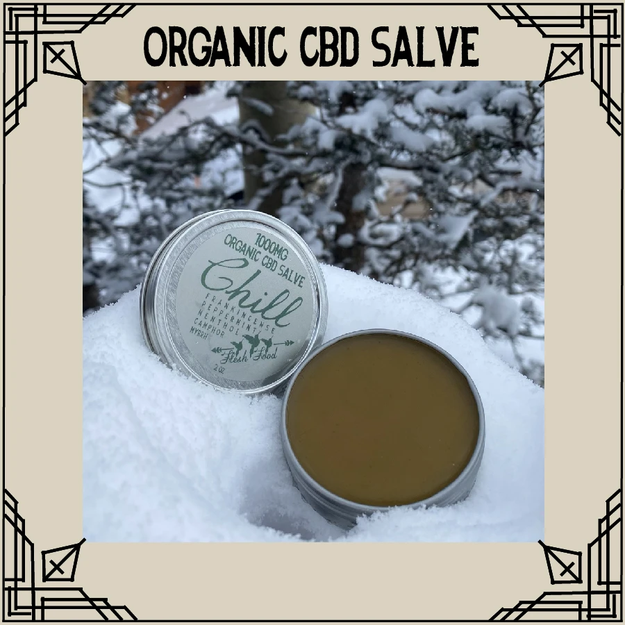FULL SPECTRUM ORGANIC CBD SALVE TOPICAL RELIEF