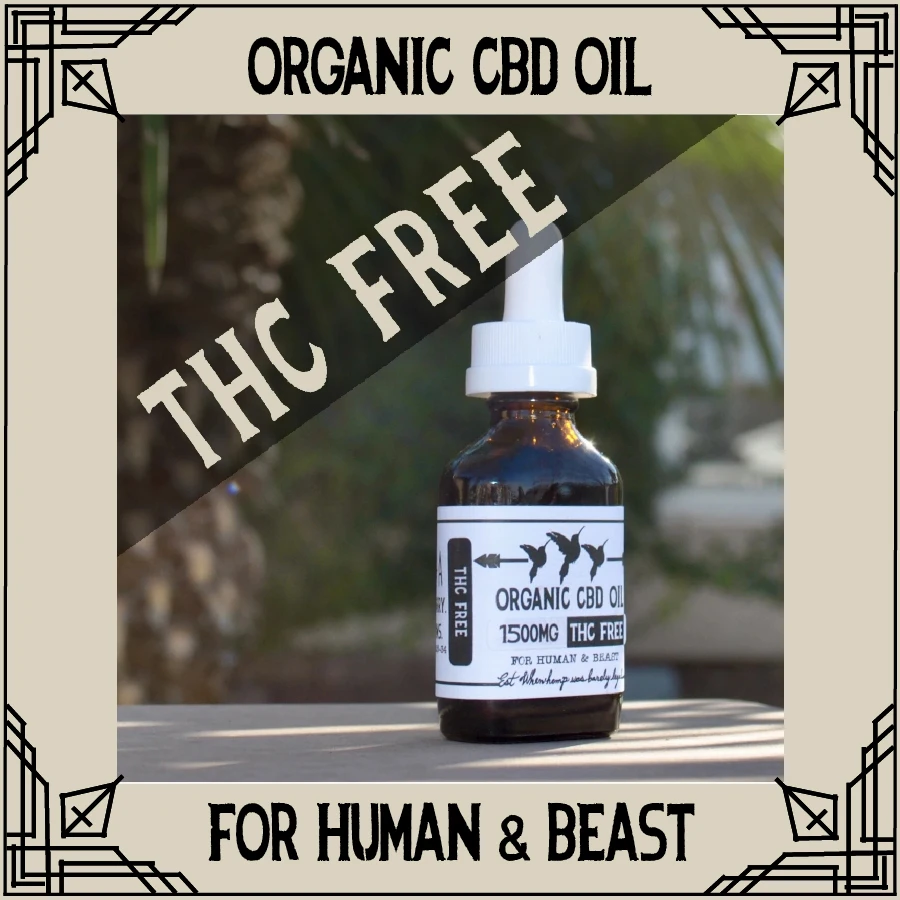 FULL SPECTRUM ORGANIC BROAD SPECTRUM THC FREE CBD OIL