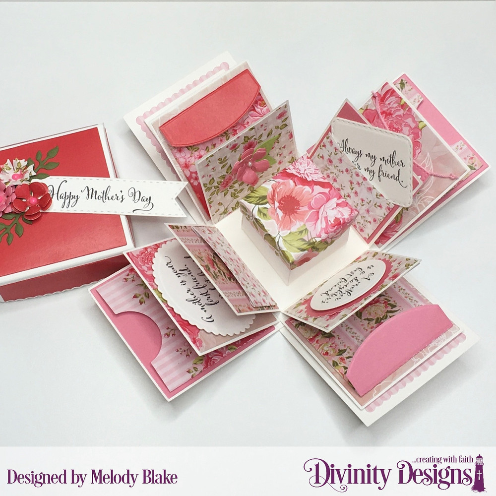 EXPLOSION BOX WITH LAYERS DIES Divinity Designs LLC