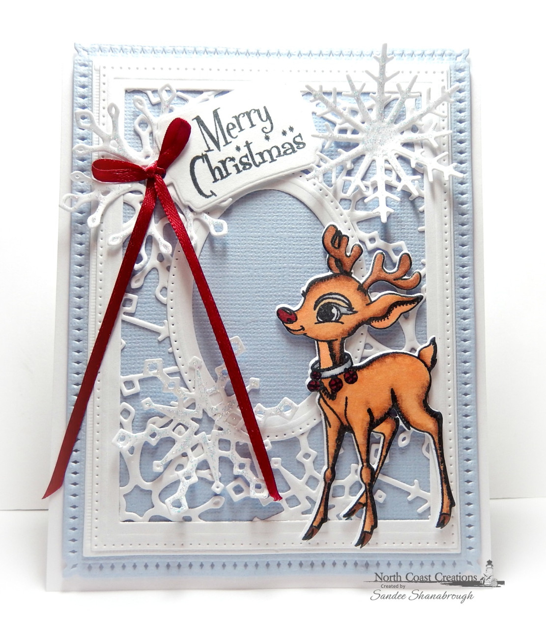 Divinity Designs Rudolph RUDOLPH (STAMP/DIE DUOS-CLEAR STAMPS) - Divinity Designs LLC