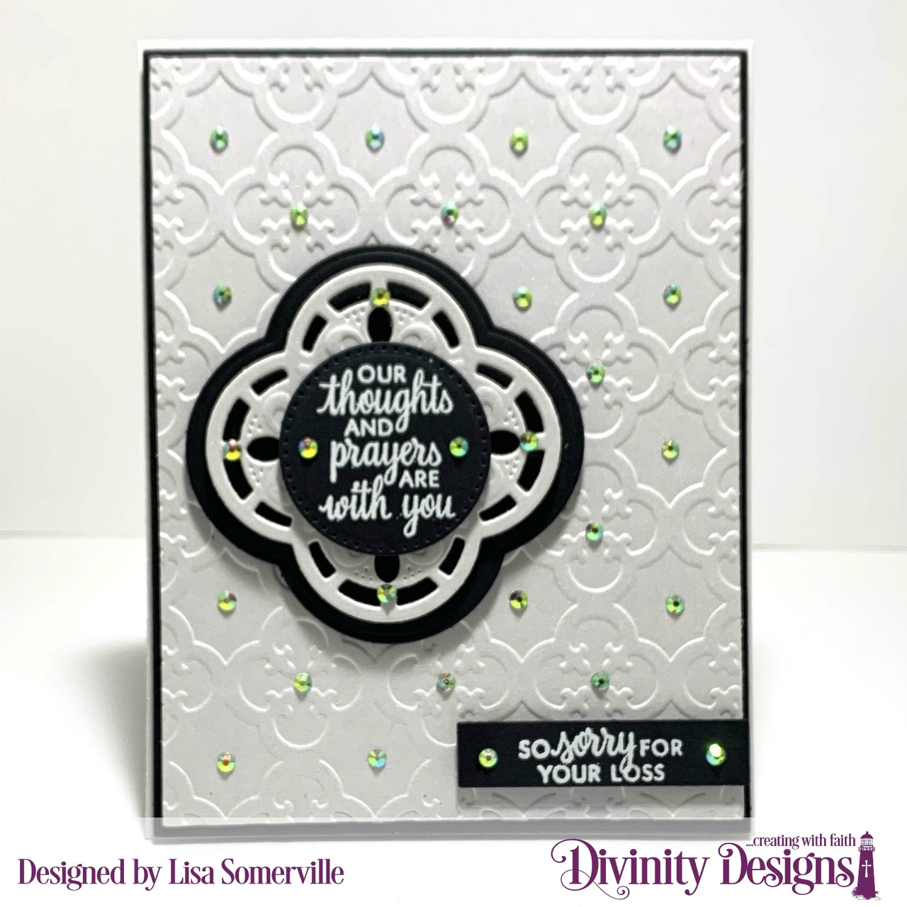 QUATREFOIL (EMBOSSING FOLDER/DIE DUO)
