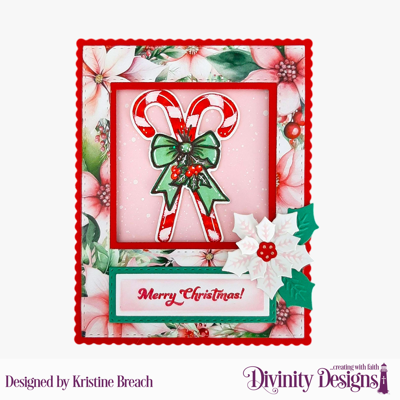 CANDY CANE (STAMP/DIE DUOS - CLEAR STAMPS)