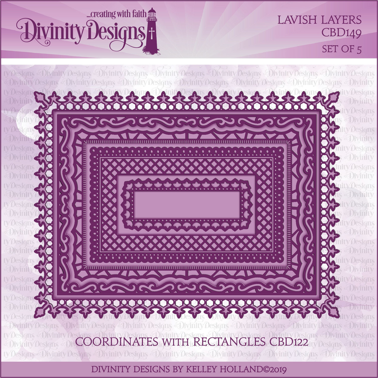 【SCENERITY】Dying layered sleeves LAVISH LAYERS DIES - Divinity Designs LLC