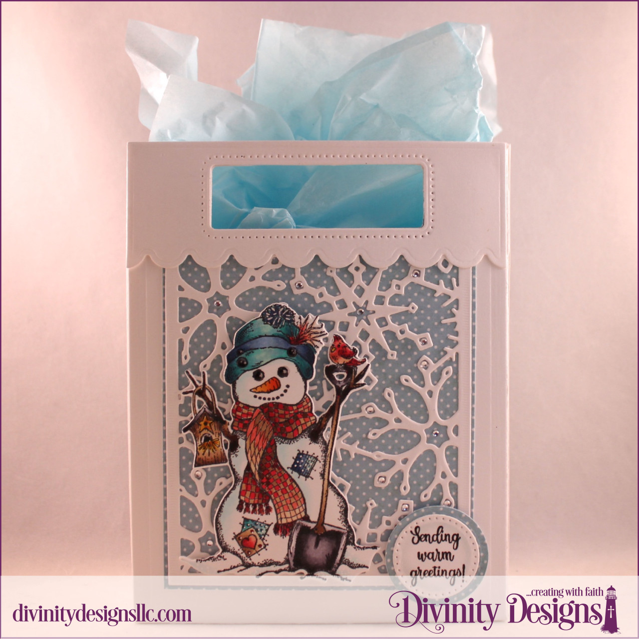 GIFT BAG HANDLES & TOPPER DIES Divinity Designs LLC
