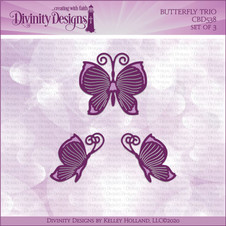 BOHO BUTTERFLY (STAMP/DIE DUOS -CLEAR STAMPS)