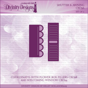 WINDOW SHUTTER & AWNING DIES WINDOW SHUTTER & AWNING DIES