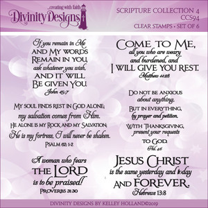 SCRIPTURE COLLECTION 4 (CLEAR STAMPS) SCRIPTURE COLLECTION 4 (CLEAR STAMPS)