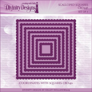 SCALLOPED SQUARES DIES SCALLOPED SQUARES DIES