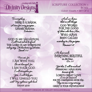 SCRIPTURE COLLECTION 1  (CLEAR STAMPS) SCRIPTURE COLLECTION 1  (CLEAR STAMPS)