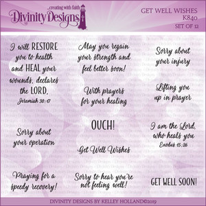 GET WELL WISHES (CLEAR STAMPS) GET WELL WISHES (CLEAR STAMPS)