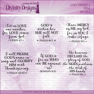 GOD VERSES 2 (CLEAR STAMPS) GOD VERSES 2 (CLEAR STAMPS)