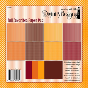 FALL FAVORITES 6X6 PAPER PAD FALL FAVORITES 6X6 PAPER PAD