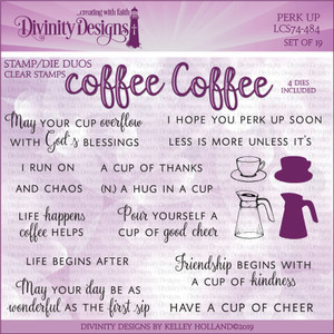 PERK UP (STAMP/DIE DUOS - CLEAR STAMPS) PERK UP (STAMP/DIE DUOS - CLEAR STAMPS)