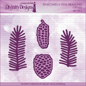 PINECONES & PINE BRANCHES DIES PINECONES & PINE BRANCHES DIES