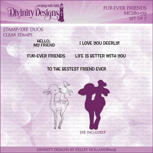 FUR-EVER FRIENDS (STAMP/DIE DUOS-CLEAR STAMPS) FUR-EVER FRIENDS (STAMP/DIE DUOS-CLEAR STAMPS)