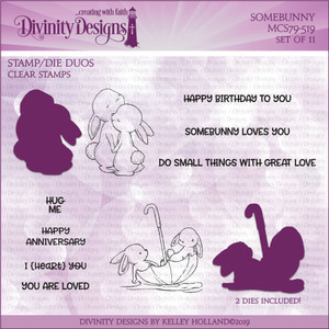 SOMEBUNNY (STAMP/DIE DUOS-CLEAR STAMPS) SOMEBUNNY (STAMP/DIE DUOS-CLEAR STAMPS)