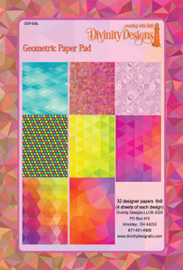 GEOMETRIC PAPER PAD - SLIMLINE SIZED 6X9 GEOMETRIC PAPER PAD - SLIMLINE SIZED 6X9