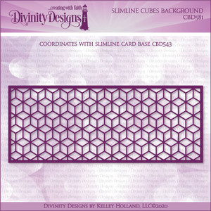 SLIMLINE CUBES BACKGROUND DIE SLIMLINE CUBES BACKGROUND DIE