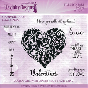 FILL MY HEART (CLEAR STAMPS) FILL MY HEART (CLEAR STAMPS)
