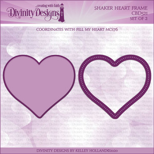 SHAKER HEART FRAME DIE SHAKER HEART FRAME DIE