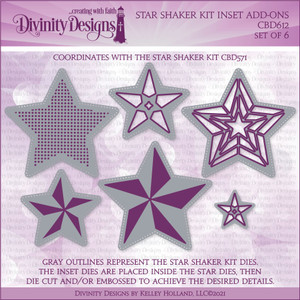 STAR SHAKER KIT INSET ADD-ONS DIES STAR SHAKER KIT INSET ADD-ONS DIES
